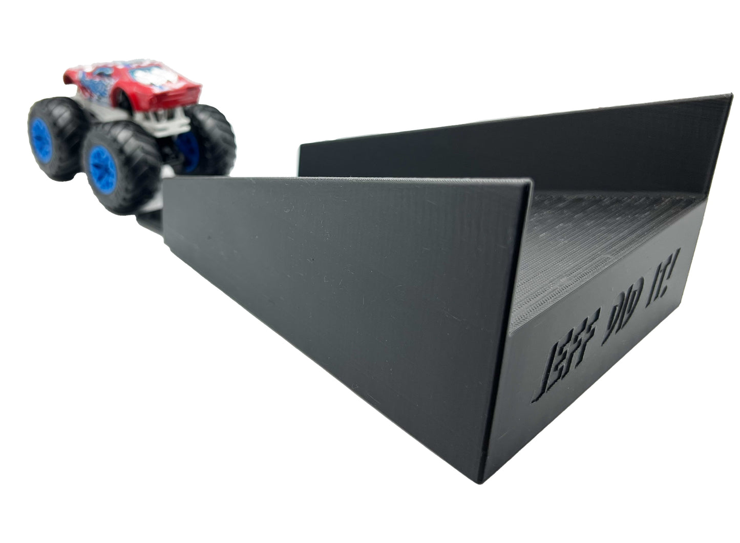 Jeff Did It! - Hot Wheels Monster Truck - 2 Lane Landing Ramp - 3D Printed - Designed and Made in the USA