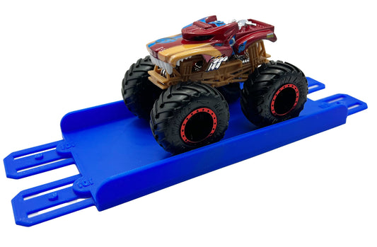 Jeff Did It! - Hot Wheels Monster Truck - 2 Lane Bridge Track Upgrade - 3D Printed - Designed and Made in the USA