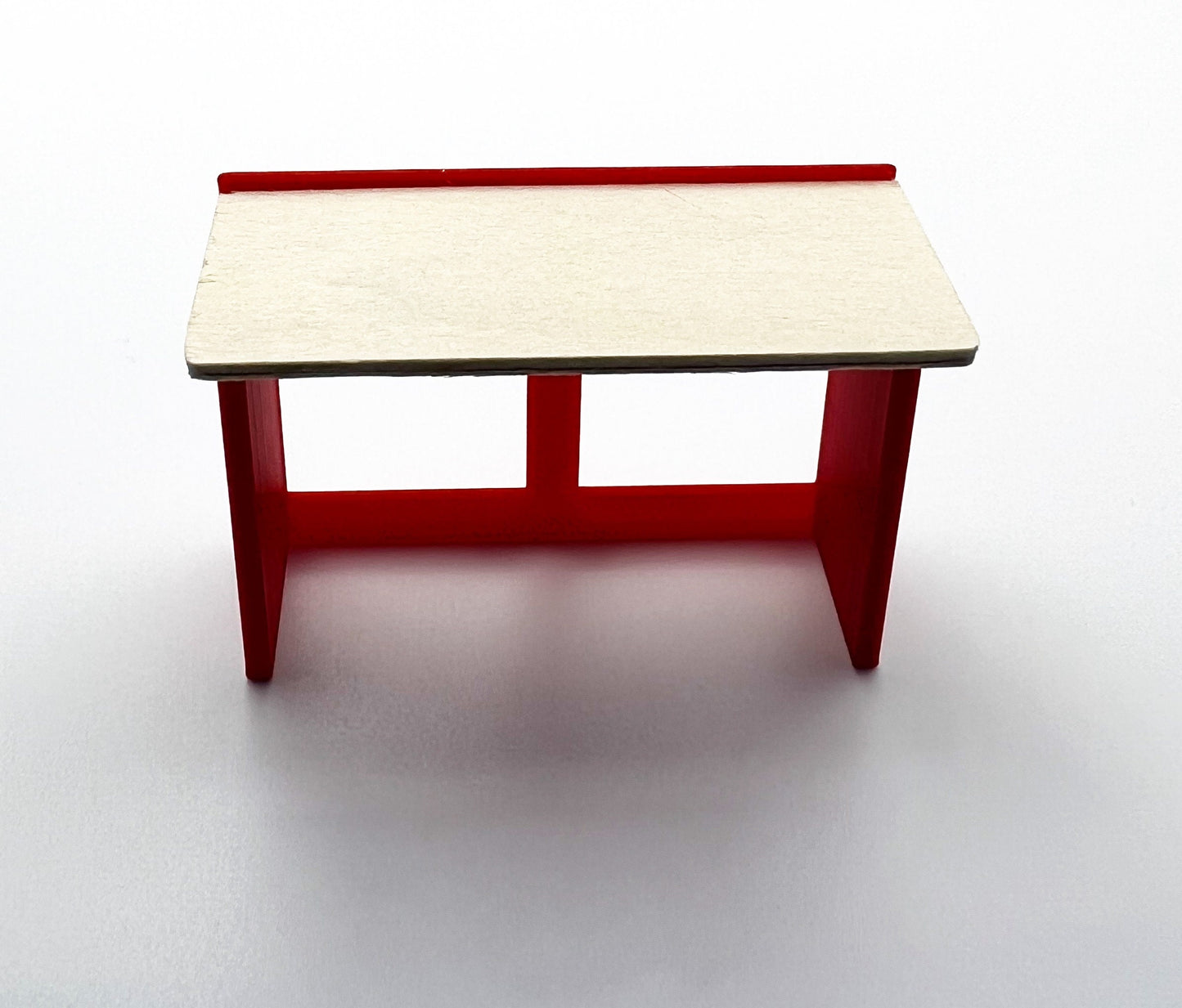 1/24 Scale 5 Foot Work Bench with Real Wood Top Surface Perfect Edition for your Scale Garage, Doll house or Diorama