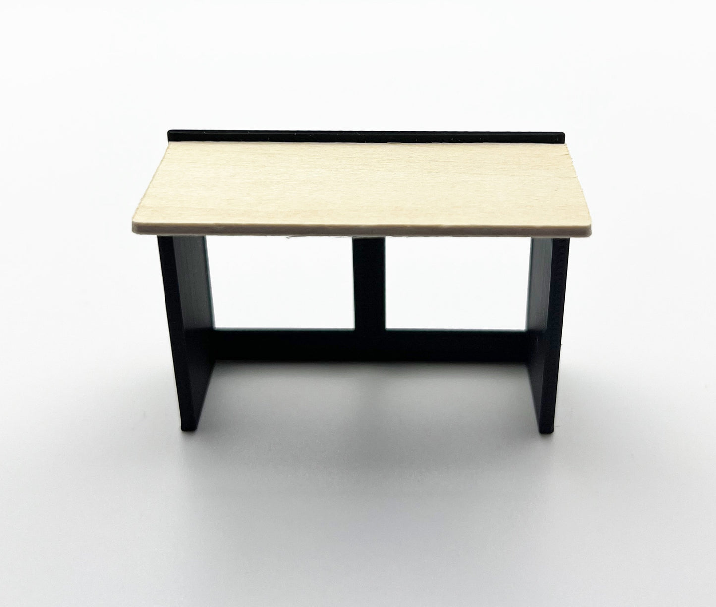 1/24 Scale 5 Foot Work Bench with Real Wood Top Surface Perfect Edition for your Scale Garage, Doll house or Diorama