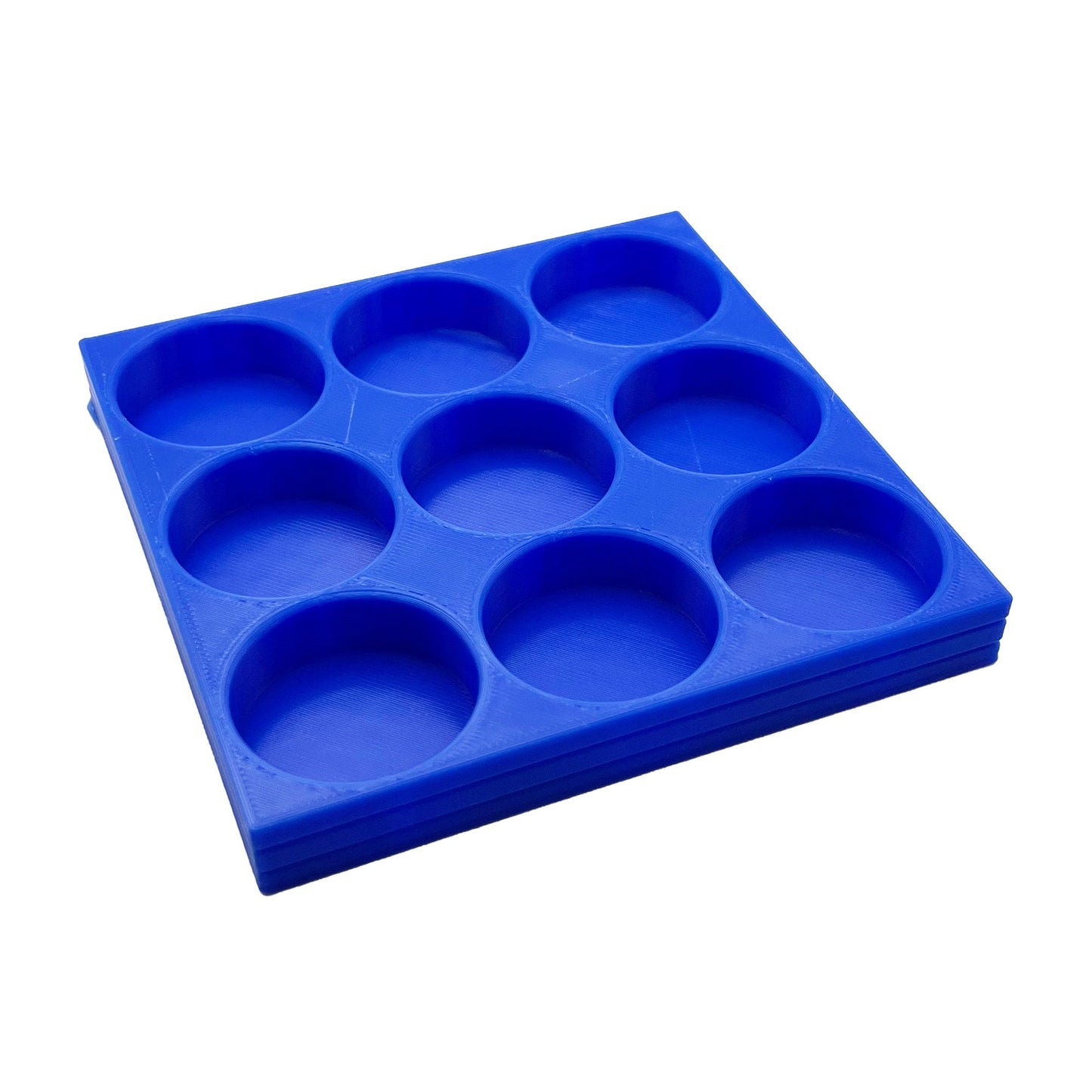 Tamiya 10ml Paint Bottle Holder - Holds 9 Tamiya 10ml Bottles with Anti-Slip Rubber Feet - 3d Printed