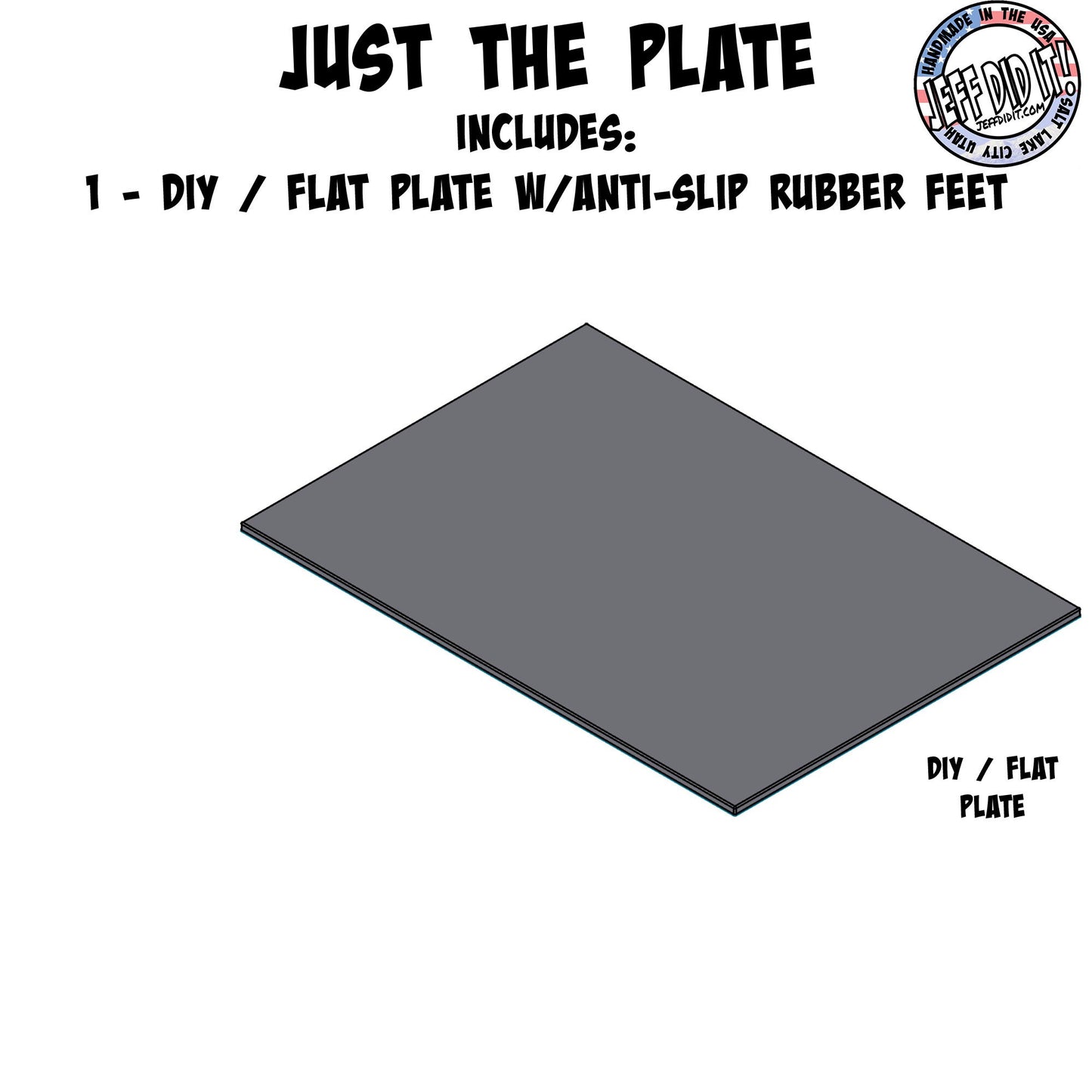 1/16- 1/18th Smooth - Monster Truck - Crawler Scale - Up / Down Plate - Flat - Bridge - Includes Anti Slip Rubber Feet - Expandable