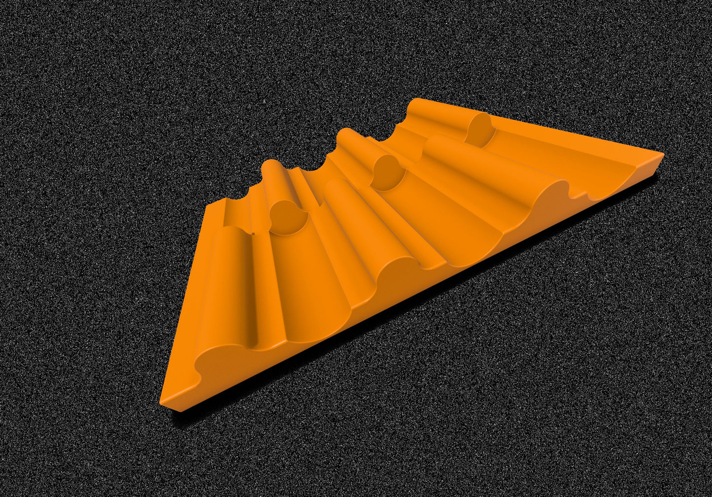 1/16- 1/18th Up / Down Plate - Flat / Bridge Plate - Up Down Round - Monster Truck - Crawler Scale - Anti Slip Rubber Feet - Expandable