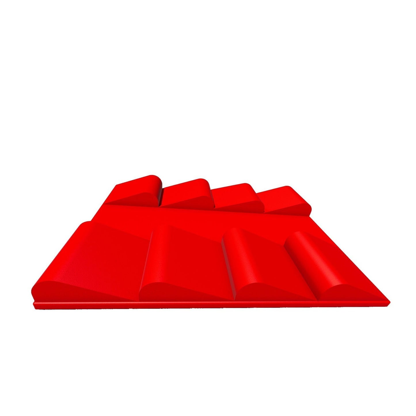1/24th Up / Down Plate - Flat / Bridge Plate - Rounded Sawback - Monster - Crawler Scale - Adapters - Anti Slip Rubber Feet - Expandable