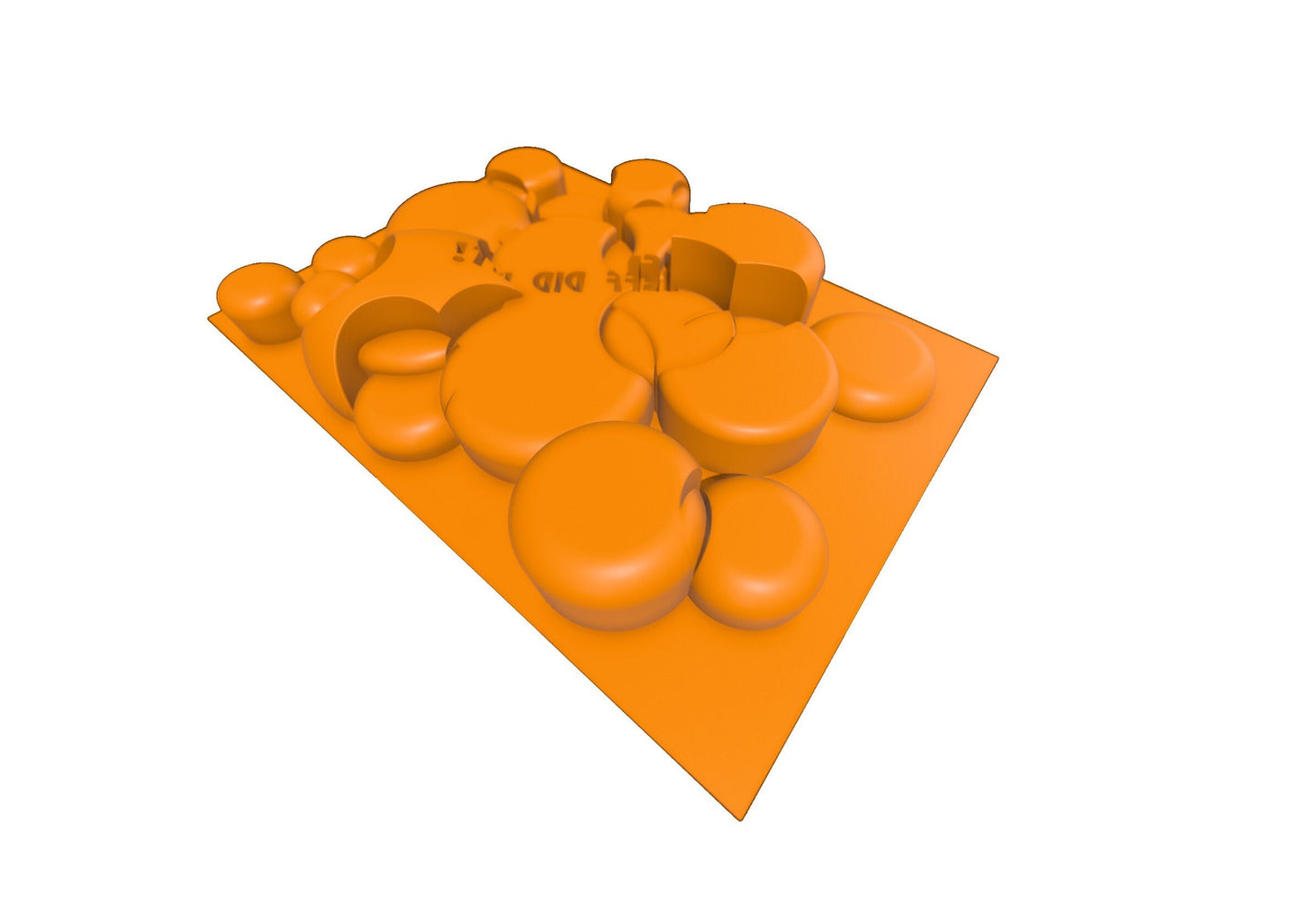 1/16- 1/18th Up / Down Plate - Flat / Bridge Plate - Push the Button - Monster - Crawler Scale - Anti Slip Rubber Feet - Expandable