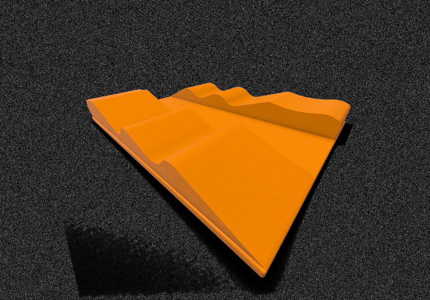 1/16- 1/18th Up / Down Plate - Flat / Bridge Plate - Roll Back - Monster Truck - Crawler Scale - Anti Slip Rubber Feet - Expandable