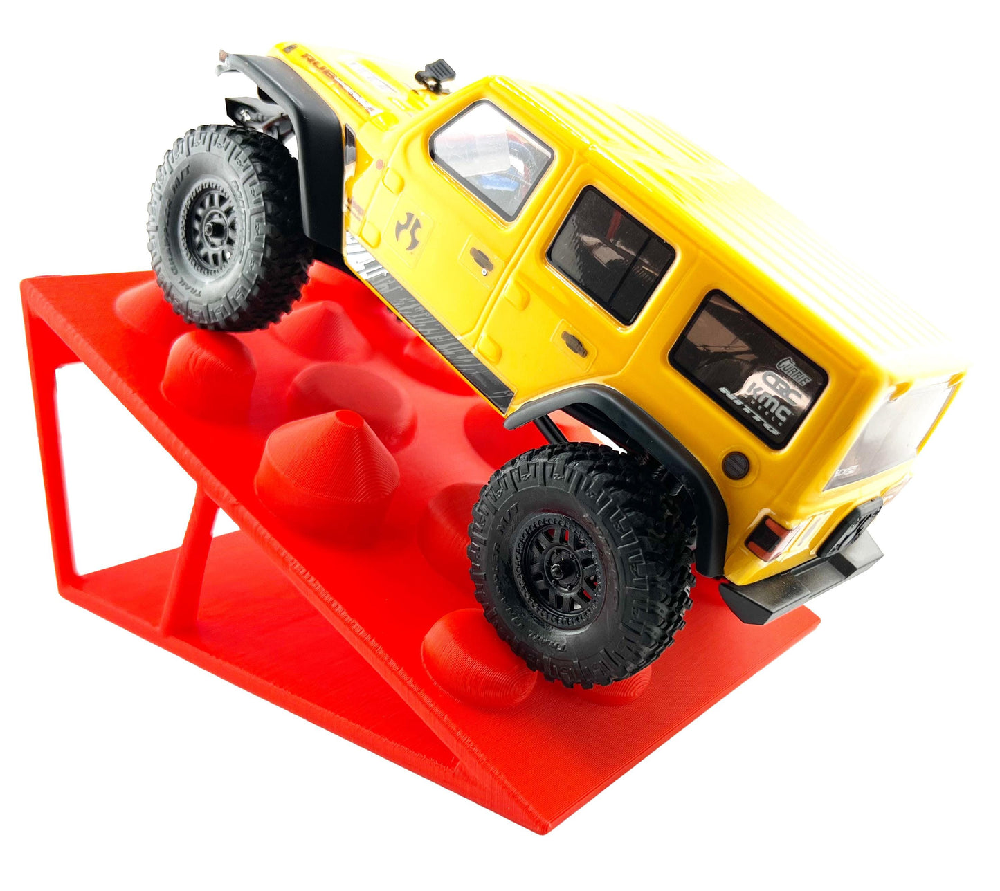1/24th Ramp Bumpy Terrain - Monster Truck - Crawler Scale - Works as Display Stand - Includes Anti Slip Rubber Feet - Expandable