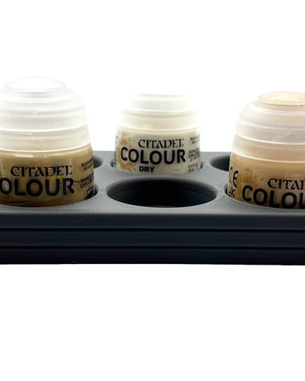 Citadel Colour 33mm Paint Bottle Holder - Holds 10 Citadel Colour 33mm Bottles - With Anti-Slip Rubber Feet - 3D Printed