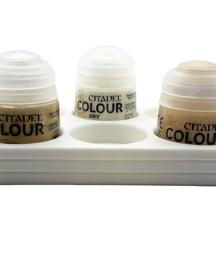 Citadel Colour 33mm Paint Bottle Holder - Holds 10 Citadel Colour 33mm Bottles - With Anti-Slip Rubber Feet - 3D Printed