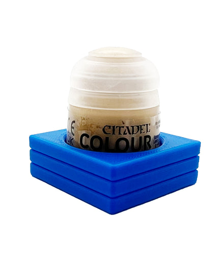 Citadel Colour 33mm Paint Bottle Holder - Holds 1 Citadel Colour 33mm bottle - With Anti-Slip Rubber Feet - 3d Printed
