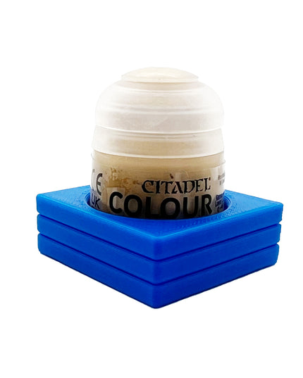 Citadel Colour 33mm Paint Bottle Holder - Holds 1 Citadel Colour 33mm bottle - With Anti-Slip Rubber Feet - 3d Printed