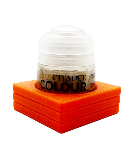 Citadel Colour 33mm Paint Bottle Holder - Holds 1 Citadel Colour 33mm bottle - With Anti-Slip Rubber Feet - 3d Printed