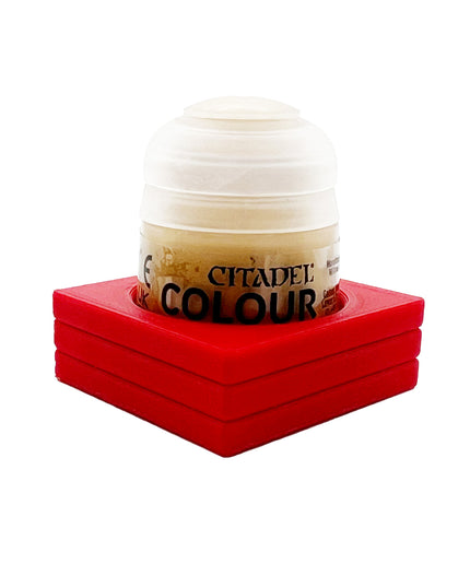 Citadel Colour 33mm Paint Bottle Holder - Holds 1 Citadel Colour 33mm bottle - With Anti-Slip Rubber Feet - 3d Printed