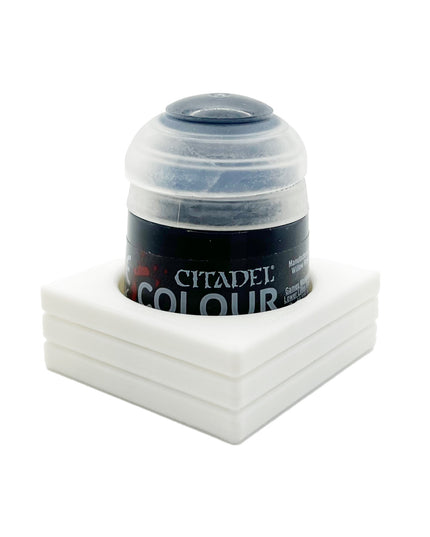 Citadel Colour 33mm Paint Bottle Holder - Holds 1 Citadel Colour 33mm bottle - With Anti-Slip Rubber Feet - 3d Printed