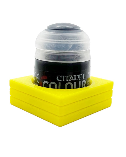 Citadel Colour 33mm Paint Bottle Holder - Holds 1 Citadel Colour 33mm bottle - With Anti-Slip Rubber Feet - 3d Printed