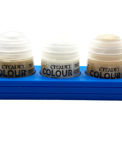 Citadel Colour 33mm Paint Bottle Holder - Holds 5 Citadel Colour 33mm Bottles - With Anti-Slip Rubber Feet - 3D Printed
