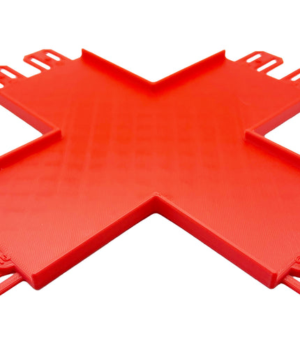 Jeff Did It! - Hot Wheels Monster Truck - 2 Lane 4 Way Crossing Crisscross Crash - 3D Printed - Designed and Made in the USA