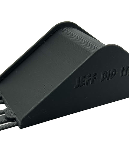 Jeff Did It! - Hot Wheels Monster Truck - 2 Lane Roll Over Ramp / Jump - 3D Printed - Designed and Made in the USA