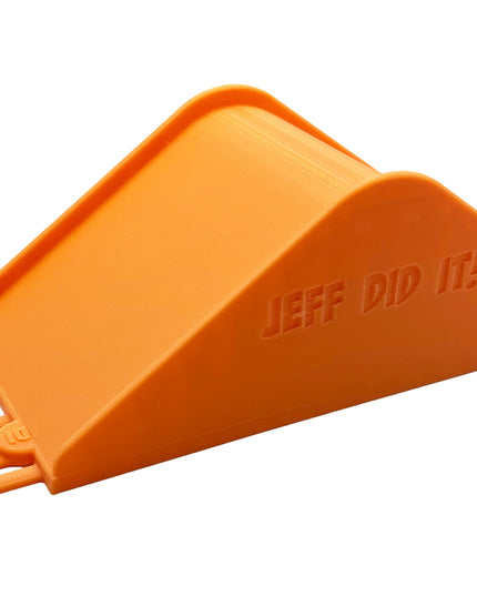 Jeff Did It! - Hot Wheels Monster Truck - 2 Lane Roll Over Ramp / Jump - 3D Printed - Designed and Made in the USA
