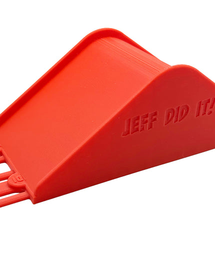 Jeff Did It! - Hot Wheels Monster Truck - 2 Lane Roll Over Ramp / Jump - 3D Printed - Designed and Made in the USA