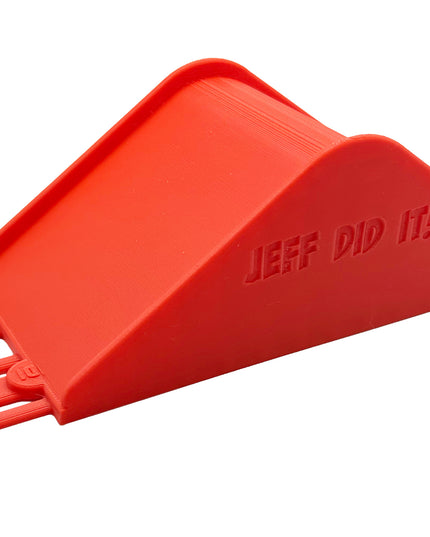 Jeff Did It! - Hot Wheels Monster Truck - 2 Lane Roll Over Ramp / Jump - 3D Printed - Designed and Made in the USA