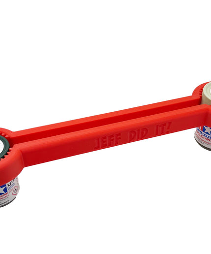 Mini Paint Bottle Opener - Compatible with Tamiya 10ml & 23ml Paint Bottles - 3D Printed - Designed and Made in the USA