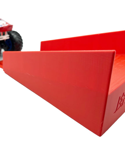 Jeff Did It! - Hot Wheels Monster Truck - 2 Lane Landing Ramp - 3D Printed - Designed and Made in the USA