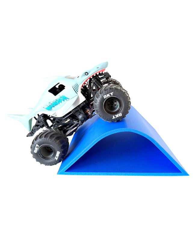Jeff Did It! - 1/16-1/18th RC Monster Truck Ramp C - 260MM Wide 272mm Deep 103mm High - Includes 8 Anti Slip Rubber Feet - Catch Big Air!