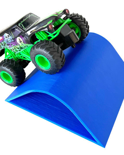 1/24th Monster Truck Jump / Roll Over Ramp C - 200mm Wide - Works as Display Stand - Includes Anti Slip Rubber Feet