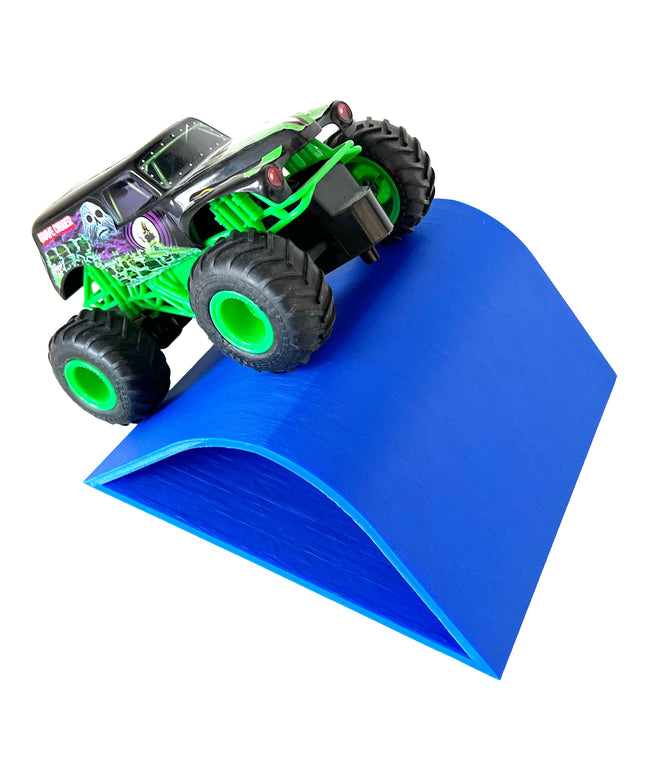 1/24th Monster Truck Jump / Roll Over Ramp C - 200mm Wide - Works as Display Stand - Includes Anti Slip Rubber Feet