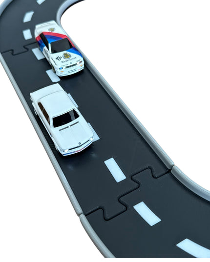 Jeff Did It - nano RC 2 Lane Track Set #1 - 3 Color - HPI nano and other nano RC's , Match Box and 1/64 Scale Cars Trucks