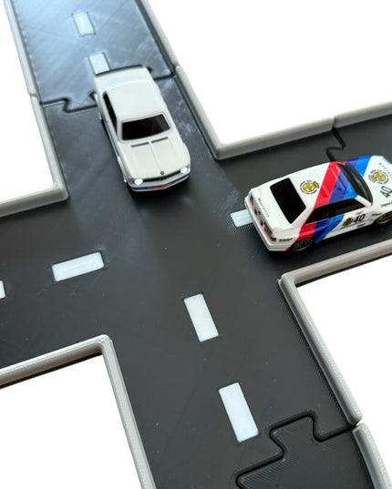 Jeff Did It - nano RC 2 Lane Track Set #1 - 3 Color - HPI nano and other nano RC's , Match Box and 1/64 Scale Cars Trucks