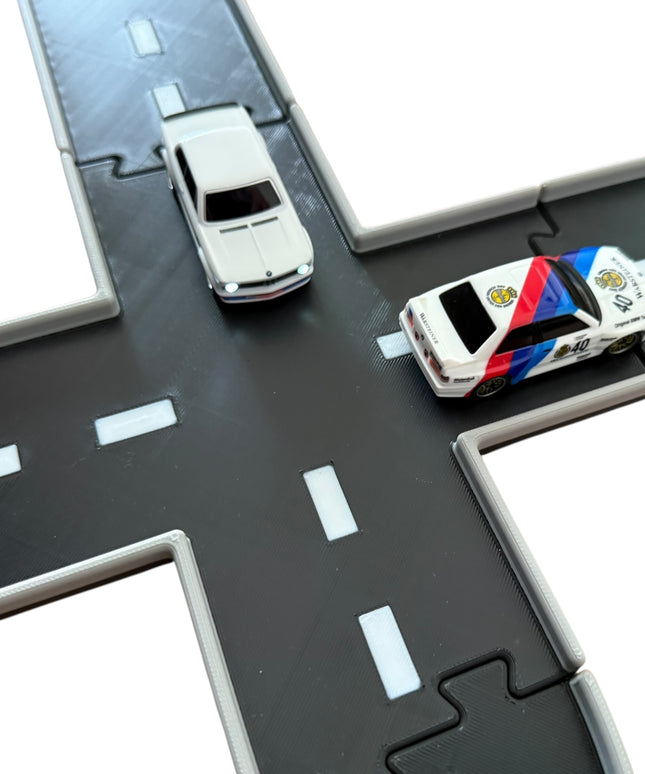Jeff Did It - nano RC 2 Lane Track Set #1 - 3 Color - HPI nano and other nano RC's , Match Box and 1/64 Scale Cars Trucks
