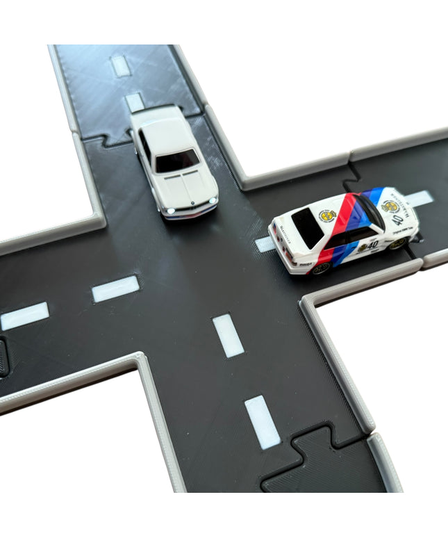 Jeff Did It - nano RC 2 Lane Track Set #1 - 3 Color - HPI nano and other nano RC's , Match Box and 1/64 Scale Cars Trucks