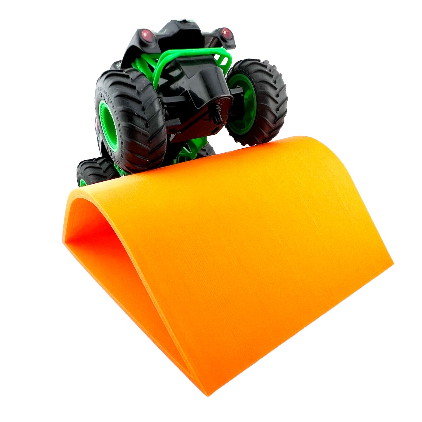 1/24th Monster Truck Jump / Roll Over Ramp C - 200mm Wide - Works as Display Stand - Includes Anti Slip Rubber Feet