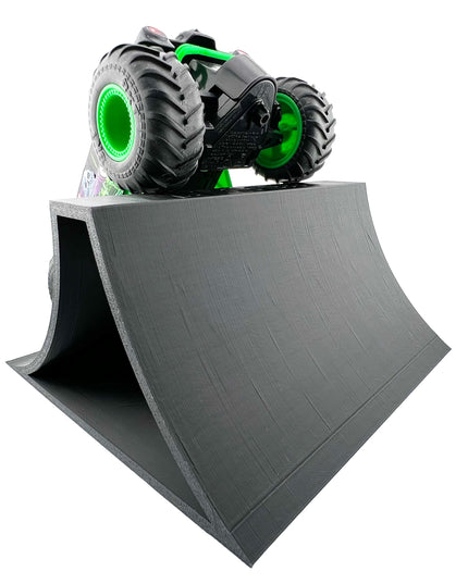 1/24th Monster Truck Stunt Ramp B - Works as Display Stand - Includes Anti Slip Rubber Feet - Catch Big Air!