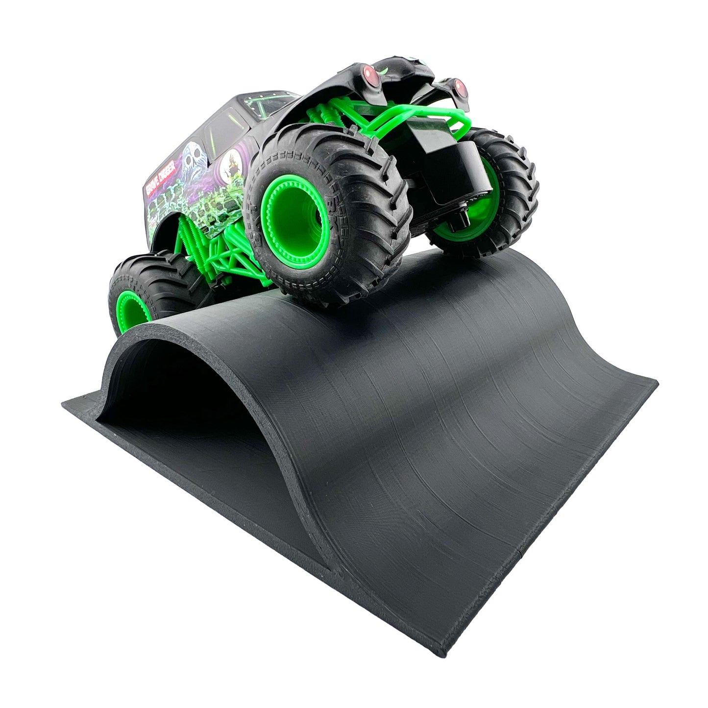 1/24th Monster Truck Jump / Roll Over Ramp D - Works as Display Stand - Includes Anti Slip Rubber Feet