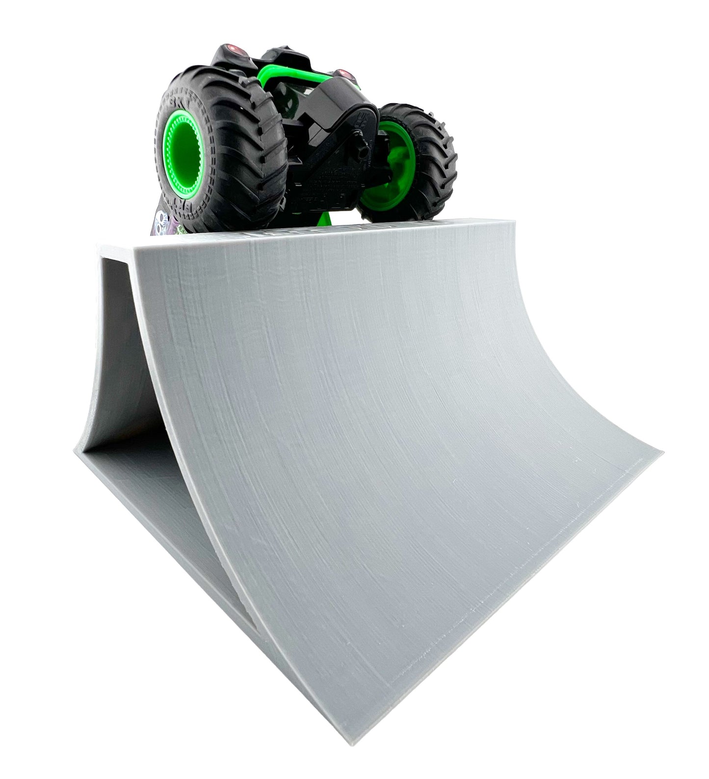 1/24th Monster Truck Stunt Ramp B - Works as Display Stand - Includes Anti Slip Rubber Feet - Catch Big Air!