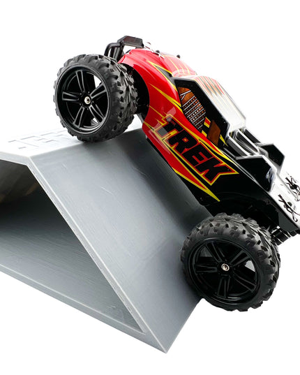1/24th Monster Truck Jump / Roll Over Ramp F - Works as Display Stand - Includes Anti Slip Rubber Feet