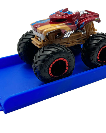 Jeff Did It! - Hot Wheels Monster Truck - 2 Lane Bridge Track Upgrade - 3D Printed - Designed and Made in the USA