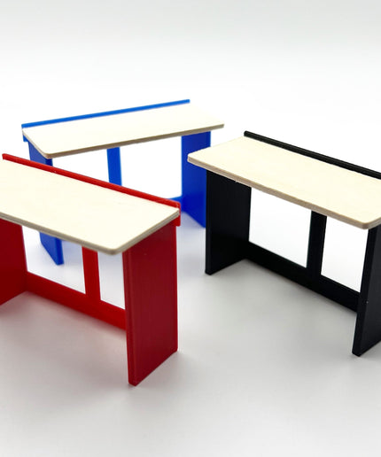 1/24 Scale 5 Foot Work Bench with Real Wood Top Surface Perfect Edition for your Scale Garage, Doll house or Diorama
