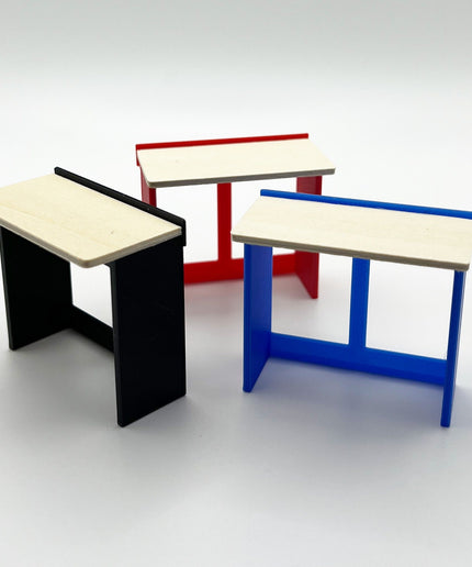 1/24 Scale 4 Foot Work Bench with Real Wood Top Surface Perfect Edition for your Scale Garage, Doll house or Diorama