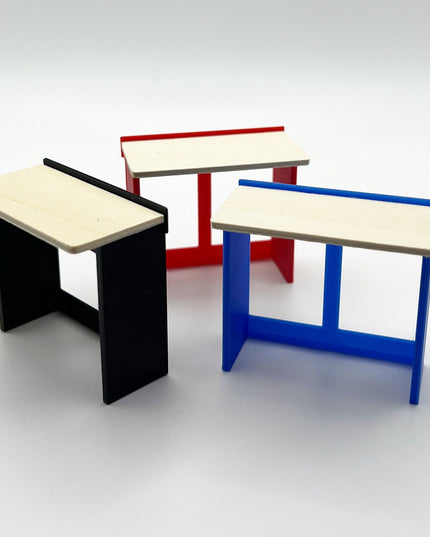 1/24 Scale 4 Foot Work Bench with Real Wood Top Surface Perfect Edition for your Scale Garage, Doll house or Diorama