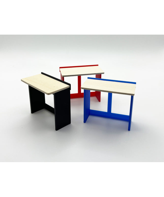 1/24 Scale 4 Foot Work Bench with Real Wood Top Surface Perfect Edition for your Scale Garage, Doll house or Diorama