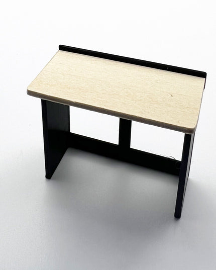1/24 Scale 4 Foot Work Bench with Real Wood Top Surface Perfect Edition for your Scale Garage, Doll house or Diorama