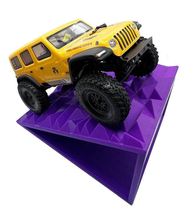 1/24th Ramp Peaked Terrain  - Monster Truck - Crawler Scale - Works as Display Stand - Includes Anti Slip Rubber Feet - Expandable