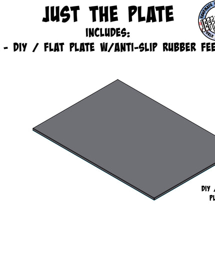 1/16- 1/18th Smooth - Monster Truck - Crawler Scale - Up / Down Plate - Flat - Bridge - Includes Anti Slip Rubber Feet - Expandable