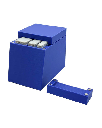 Tamiya Masking Tape Holder - Holds 6, 10 and 18mm wide rolls with Anti-Slip Rubber Feet - Easy to swap out with Magnetic Top  - 3D Printed