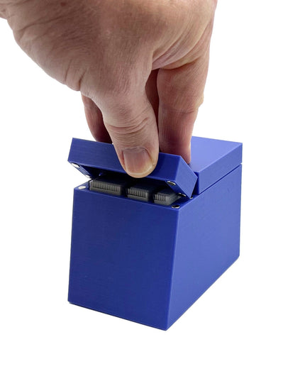 Tamiya Masking Tape Holder - Holds 6, 10 and 18mm wide rolls with Anti-Slip Rubber Feet - Easy to swap out with Magnetic Top  - 3D Printed