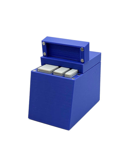 Tamiya Masking Tape Holder - Holds 6, 10 and 18mm wide rolls with Anti-Slip Rubber Feet - Easy to swap out with Magnetic Top  - 3D Printed